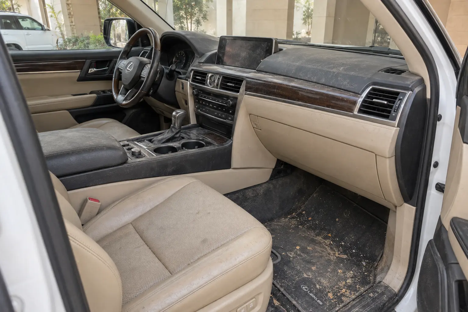 Interior Deep Cleaning — Before
