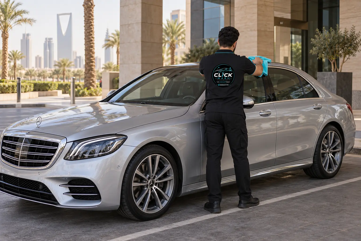 At your location in Riyadh